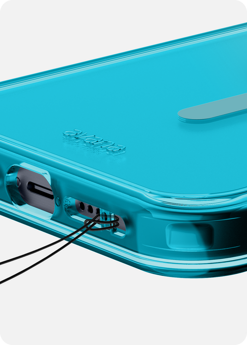 Funda Avana Sunrise con MagSafe para Iphone 15 Pro celeste cielo
