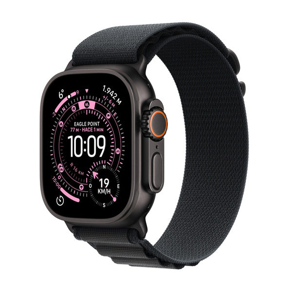 Reacondicionado Apple Watch Ultra 3 GPS + Cellular 49mm titanio negro banda Black Alpine Loop Large