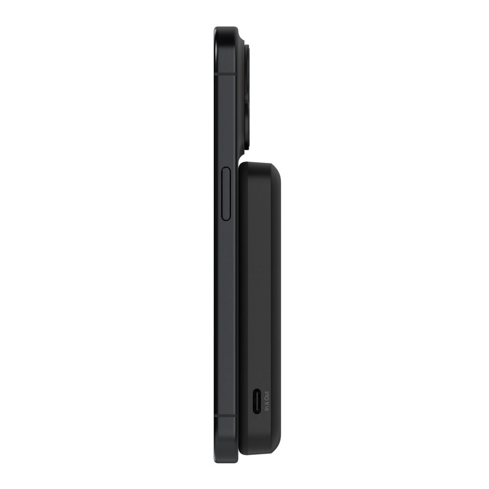 Batería portátil con cargador Qi2 Belkin BoostCharge Pro de 5.000 mAh negra