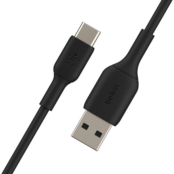 Cable PVC USB-C to USB-A Cable 2M BK