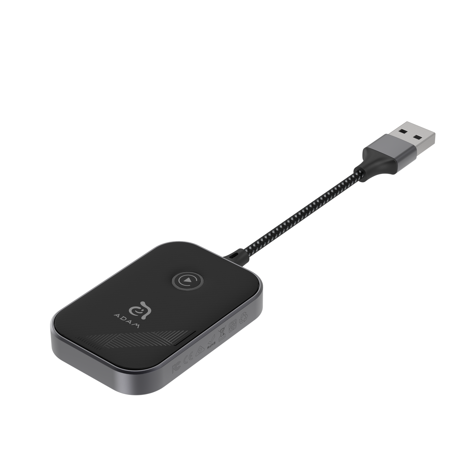 Adaptador inalámbrico para CarPlay CarGo Adam Elements negro
