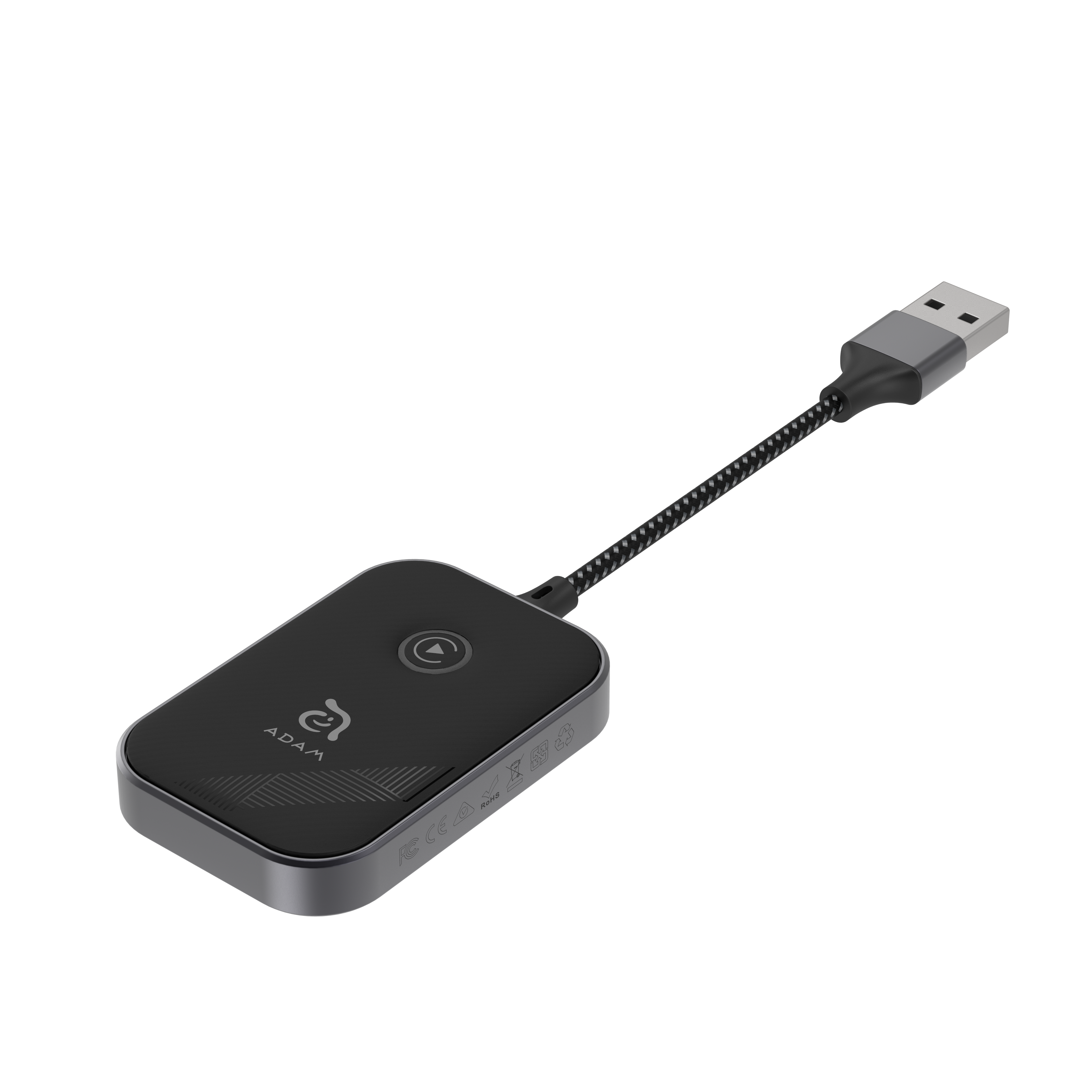 Adaptador inalámbrico para CarPlay CarGo Adam Elements negro