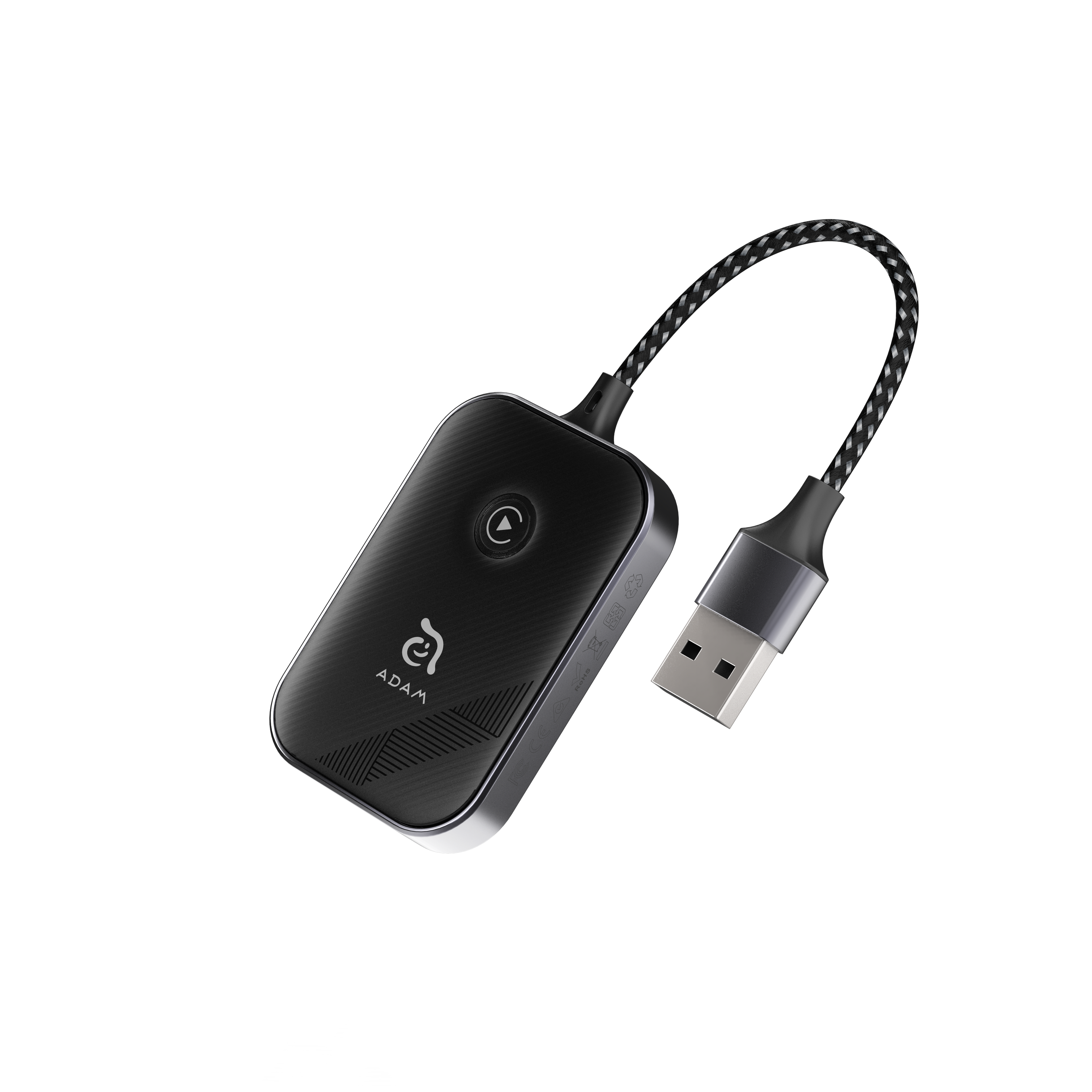 Adaptador inalámbrico para CarPlay CarGo Adam Elements negro