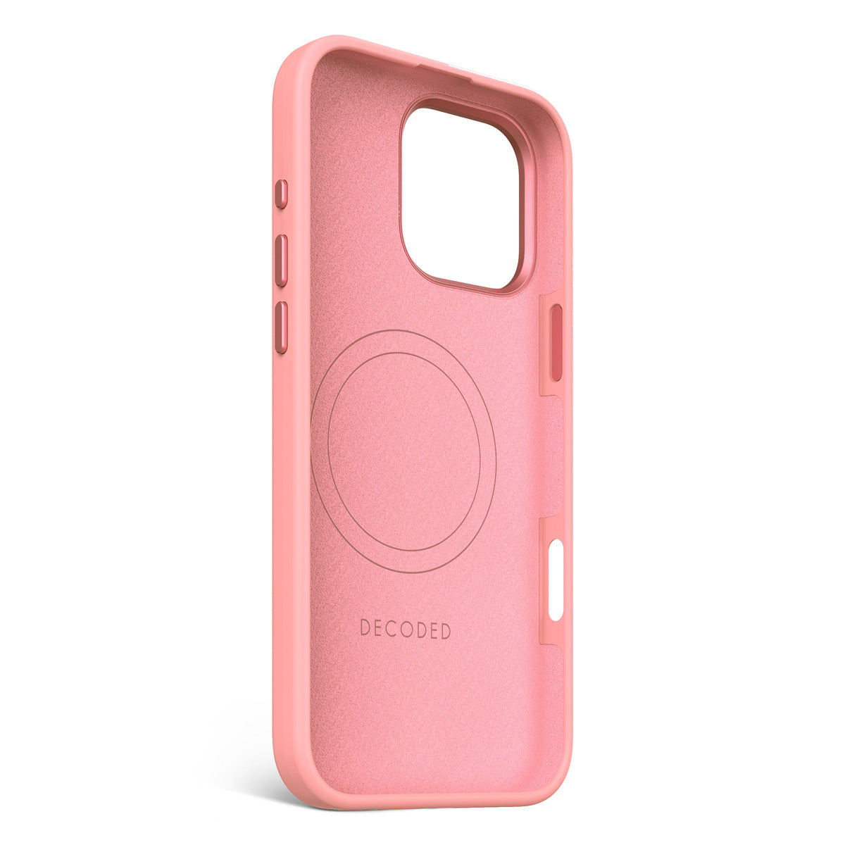 Funda de silicona Decoded Stacks Collection para iPhone 16 Pro Max con MagSafe