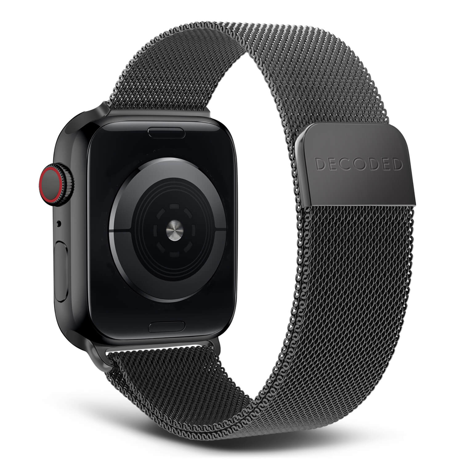 Correa de malla de acero Decoded Traction Strap para Apple Watch