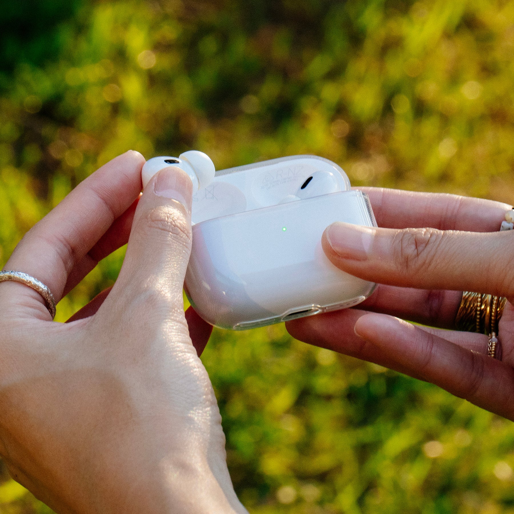 Funda transparente para AirPods Pro 2