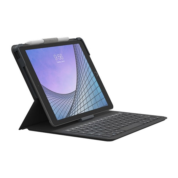 Funda con teclado ZAGG Messenger Folio 2 para iPad de 10,2"- Inglés