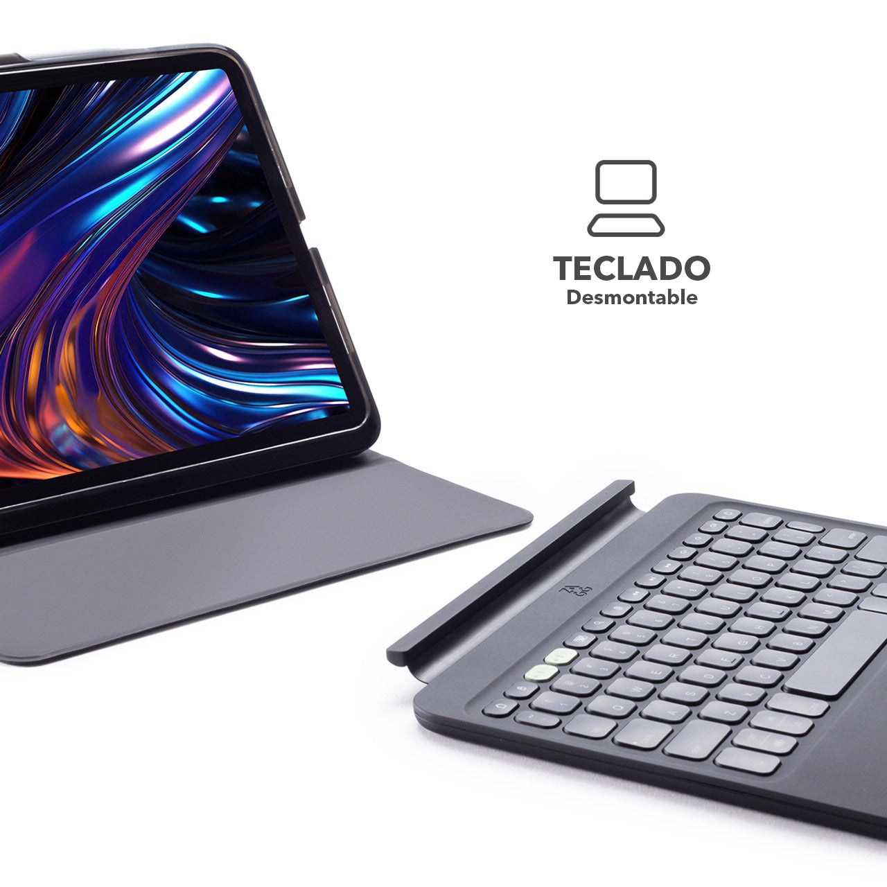 Funda con teclado ZAGG Pro Keys 2 para iPad Pro de 11" (M4 / M5) - Inglés