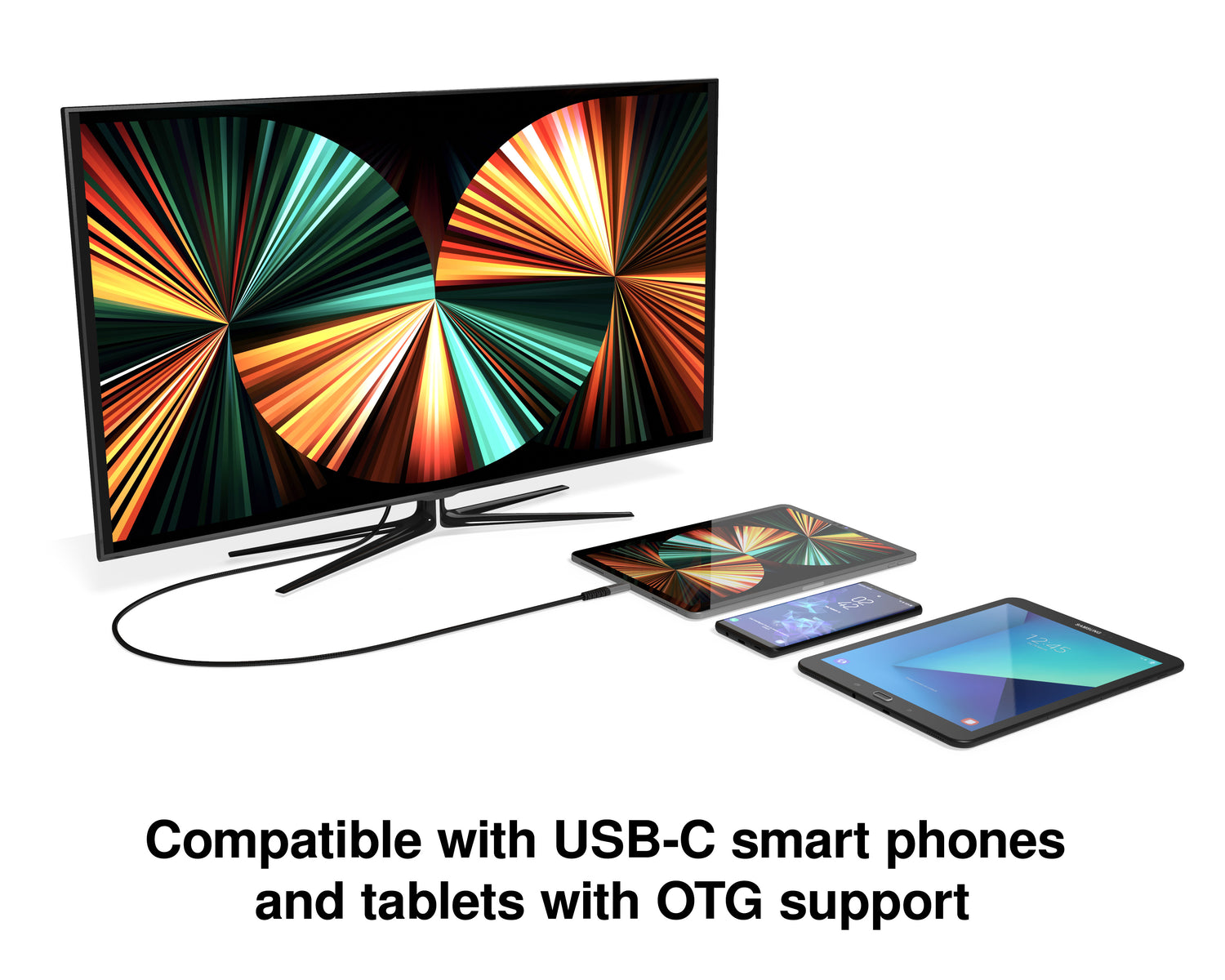 Cable USB-C a HDMI 4K 60Hz 2.2mts