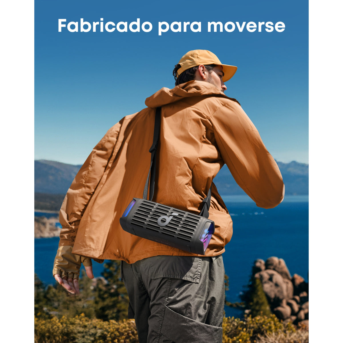 Parlante portatil Boom 3i Soundcore negro