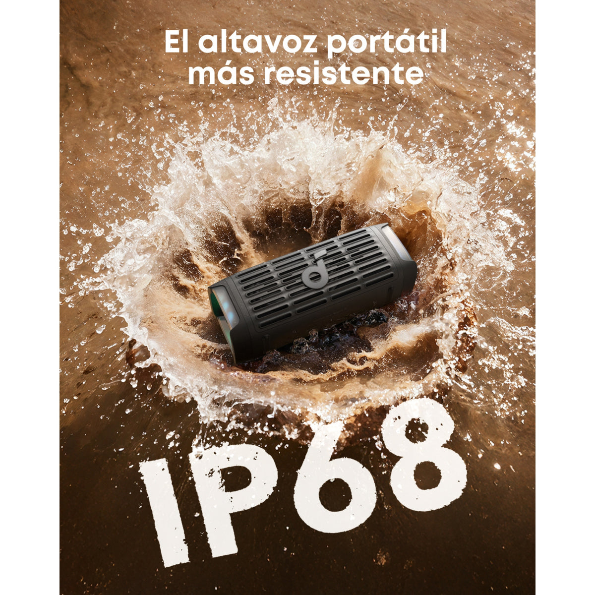 Parlante portatil Boom 3i Soundcore negro
