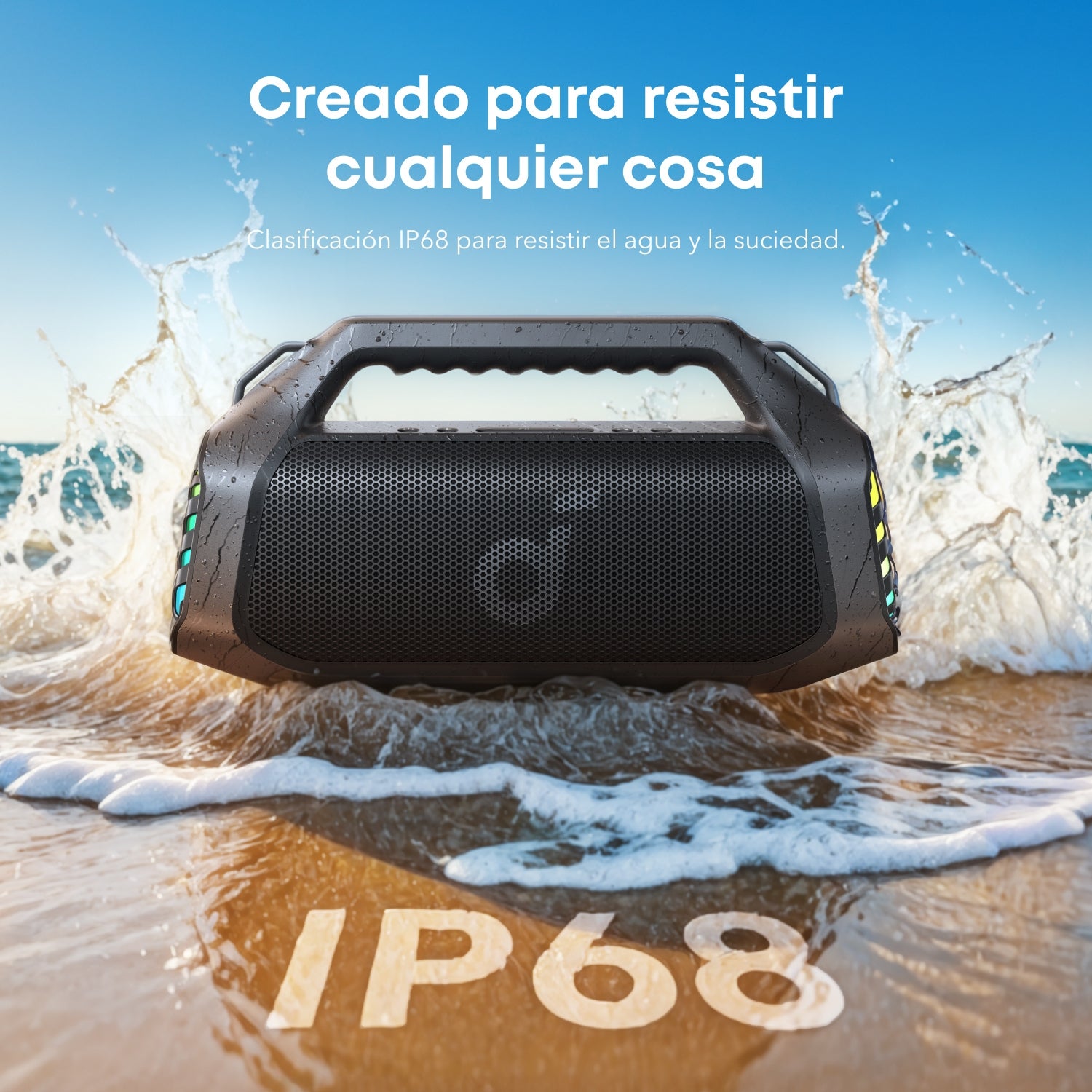 Parlante portatil Boom 2 Plus Soundcore negro