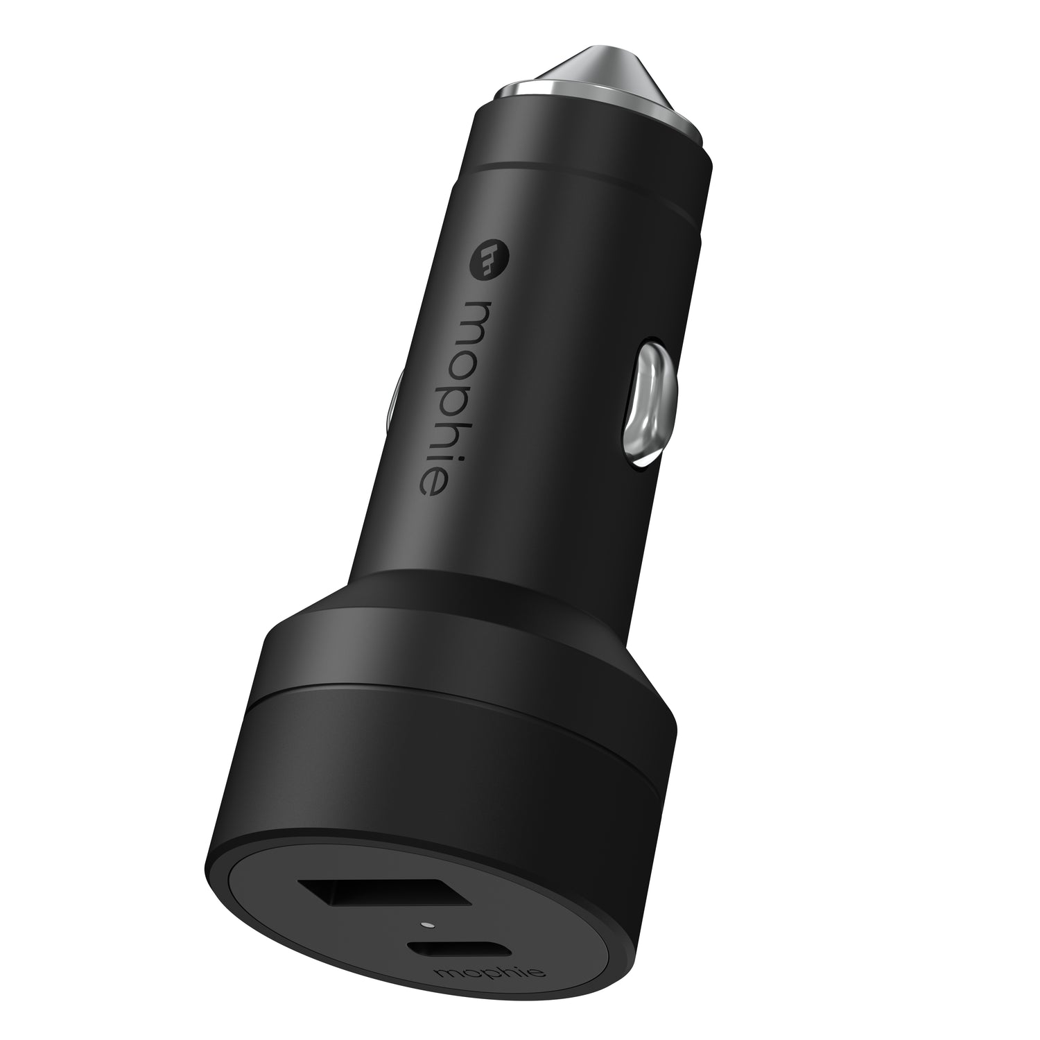 Cargador de auto USB-C/USB-A 42W Mophie negro