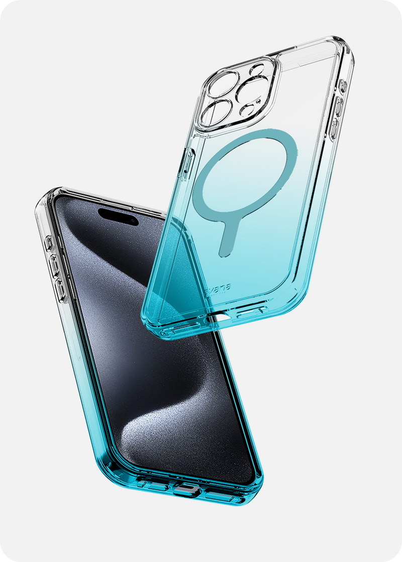 Funda Avana Sunrise con MagSafe para Iphone 15 Pro celeste cielo