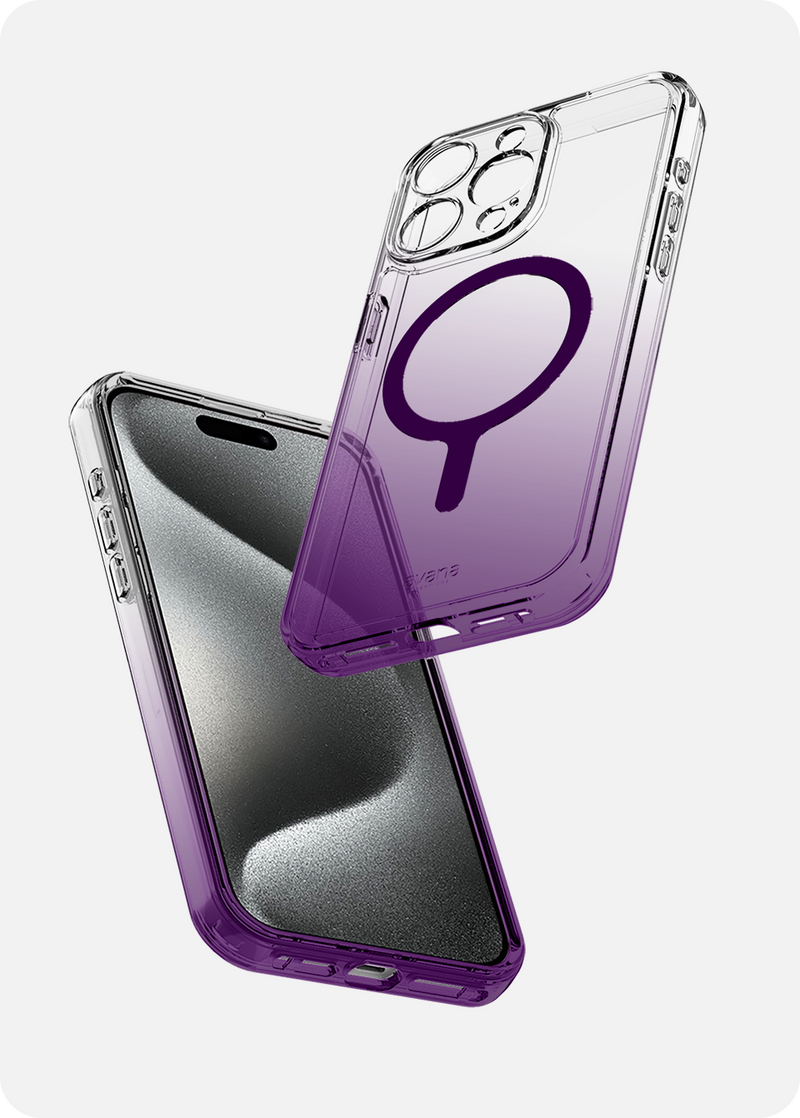 Funda Avana Sunrise con MagSafe para iPhone 15 lavanda