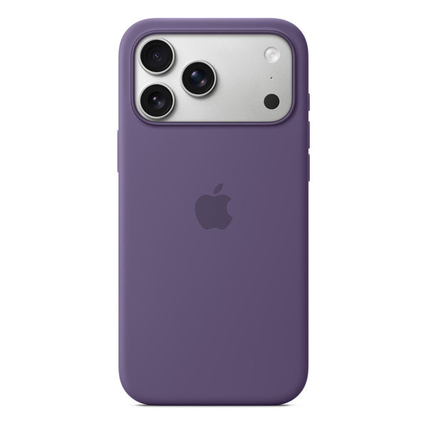 Case de silicona con MagSafe para iPhone 17 Pro Max purpura