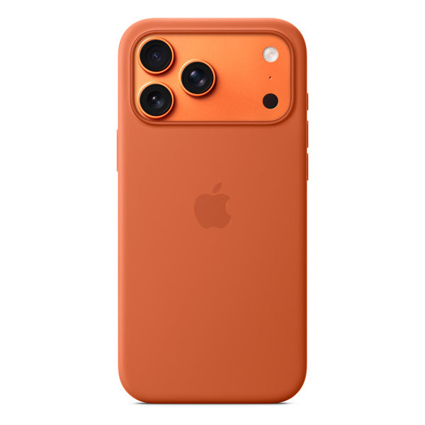 Case de silicona con MagSafe para iPhone 17 Pro Max terracota