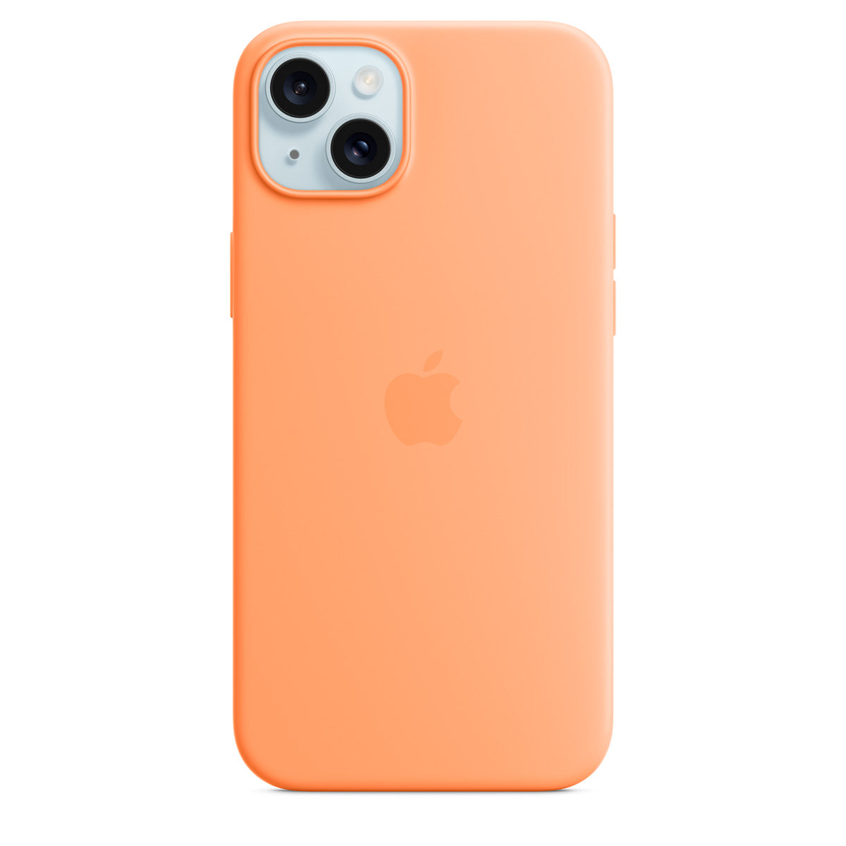 Funda de silicona Apple para iPhone 15 Plus con MagSafe