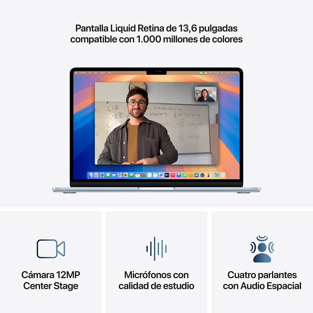 MacBook Air 13.6/ M4 10C/ GPU 8C – BackOnline Chile