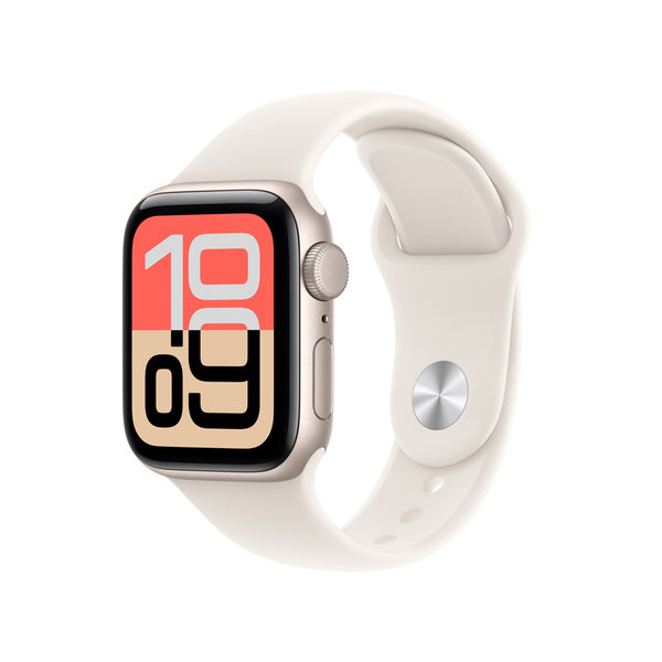 Reacondicionado Apple Watch SE 3 GPS 44mm Aluminio blanco estrella banda blanco estrella Sport M/L