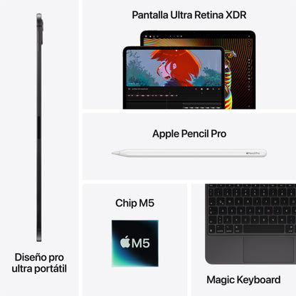 iPad Pro M5 Wi-Fi + Cellular pantalla estandar
