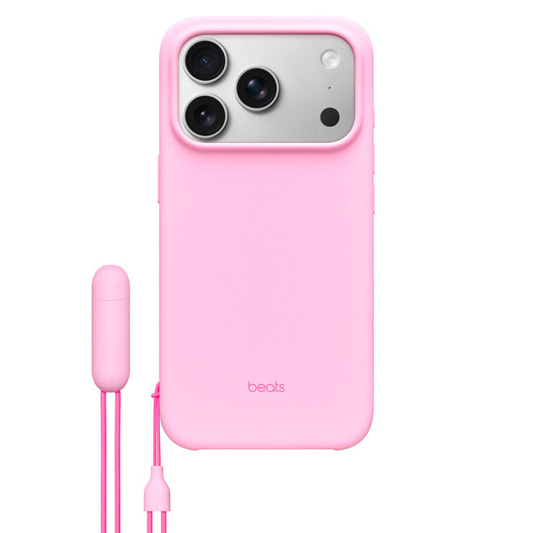 Case Kickstand con MagSafe para iPhone 17 Pro Beats rosado