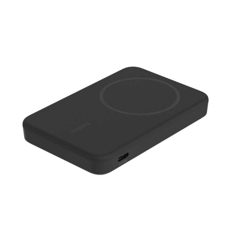 Batería portátil con cargador Qi2 Belkin BoostCharge Pro de 5.000 mAh negra