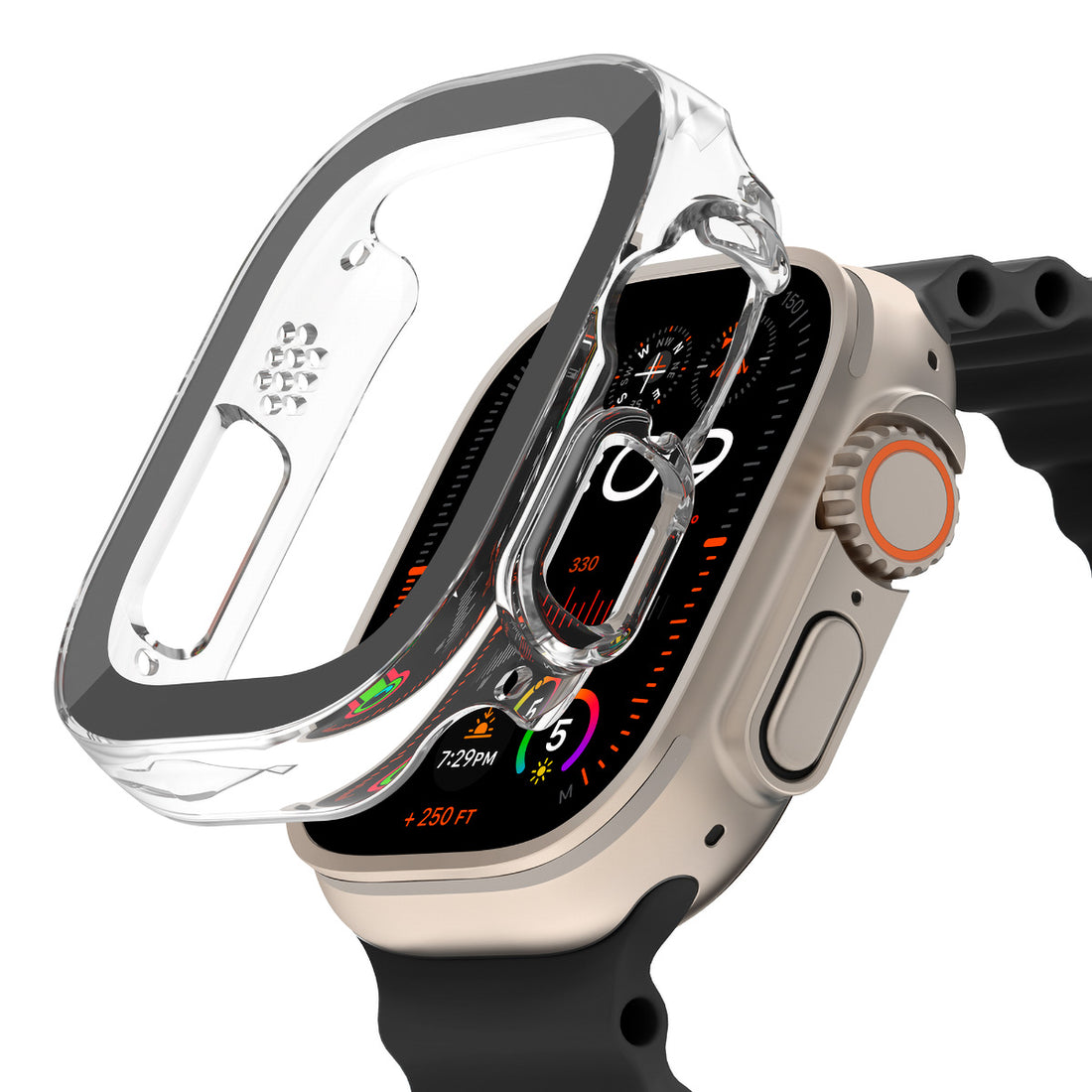 Protector de pantalla 2 en 1 Belkin ScreenForce TemperedCurve para Apple Watch Ultra