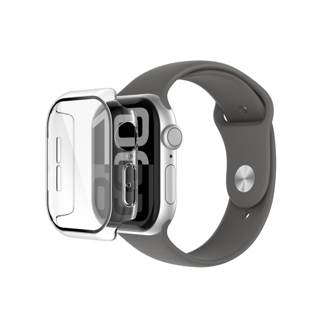 Protector de pantalla 2 en 1 Belkin ScreenForce TemperedCurve para Apple Watch Series 10