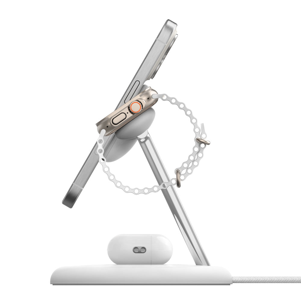 Base de carga inalámbrica 3 en 1 Qi2 Belkin BoostCharge Pro