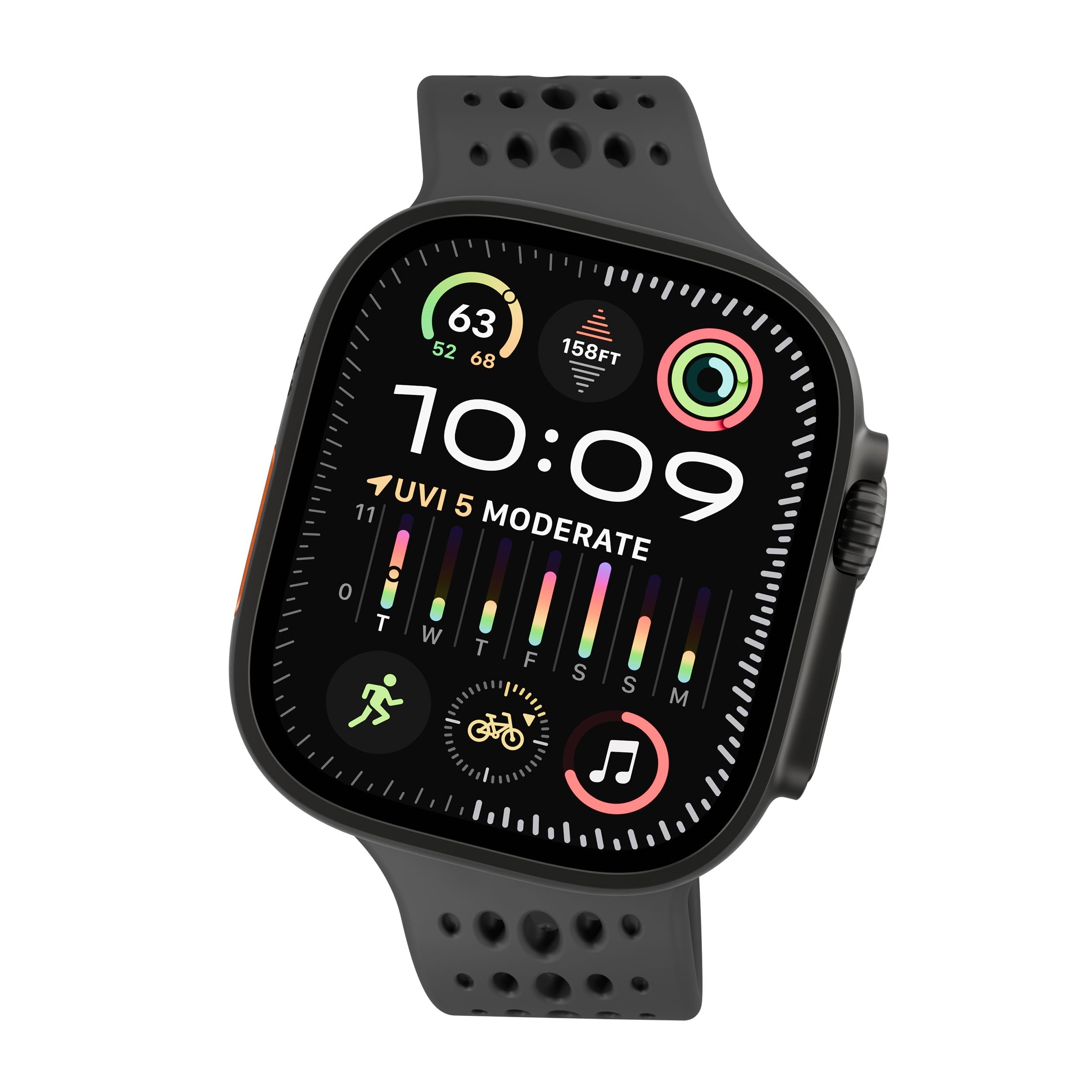 Banda para Apple Watch 44/46/49 mm Ares O Magnética Loop Silicona Decoded