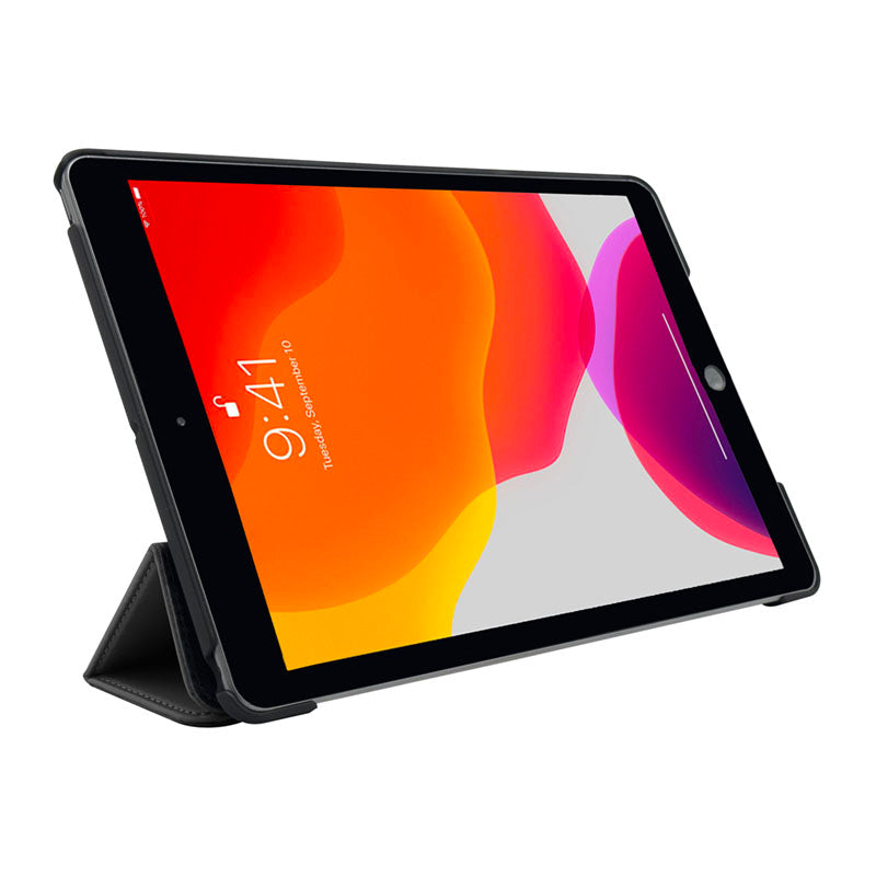 Funda folio silicona para iPad 9/ 8 Gen 10,2" Decoded negra