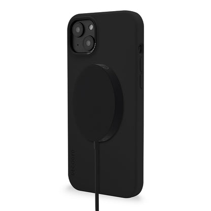 Funda de silicona Decoded Back Cover para iPhone 14 Plus con MagSafe