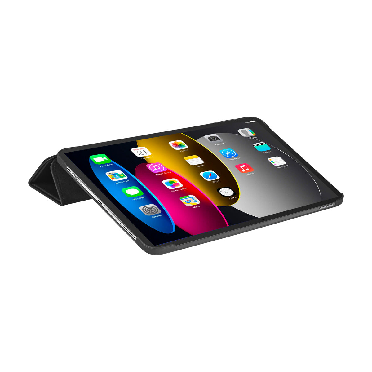 Funda de silicona Decoded Textured Slim para iPad (A16) negro