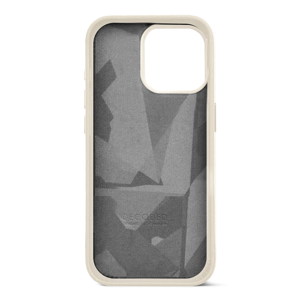 Funda de cuero Decoded Back Cover para iPhone 15 Pro Max con MagSafe