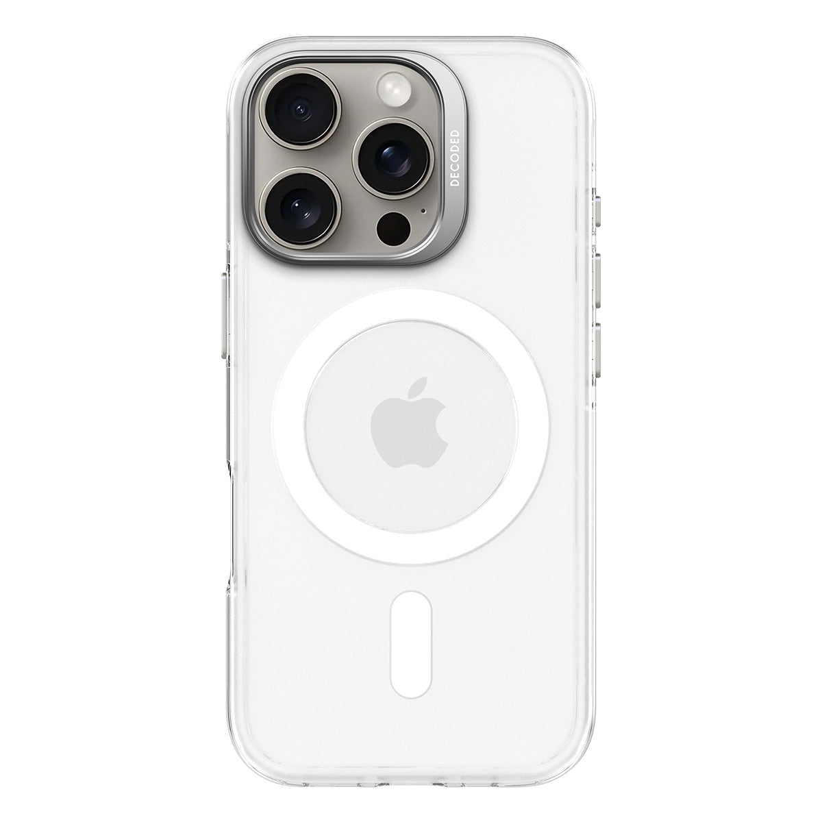 Funda Decoded Clear Case para iPhone 16 Pro con MagSafe