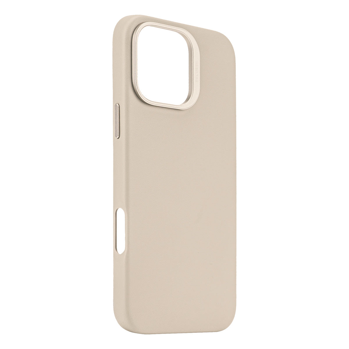Funda de cuero Decoded para iPhone 16 Pro Max con MagSafe gris
