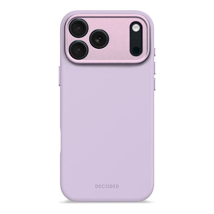 Funda silicona antimicrobiana iPhone 17 Pro Max Decoded lavanda