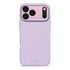 Funda silicona antimicrobiana iPhone 17 Pro Max Decoded lavanda