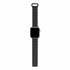 Banda para Apple Watch 44/45 mm de Silicona Tracción Magnética Loop Decoded negra