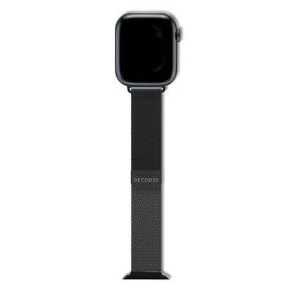 Correa de malla de acero Decoded Traction Strap para Apple Watch