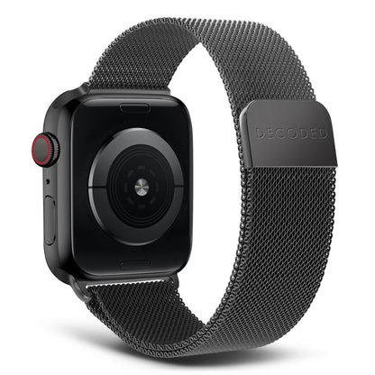 Correa de malla de acero Decoded Traction Strap para Apple Watch