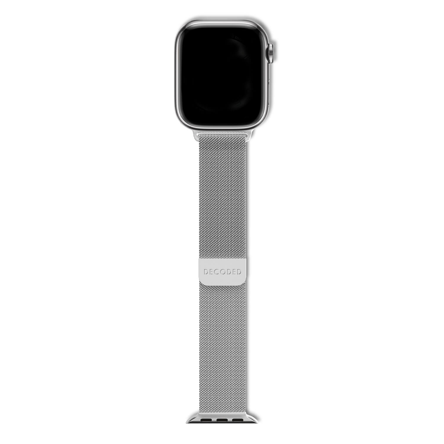 Correa de malla de acero Decoded Traction Strap para Apple Watch