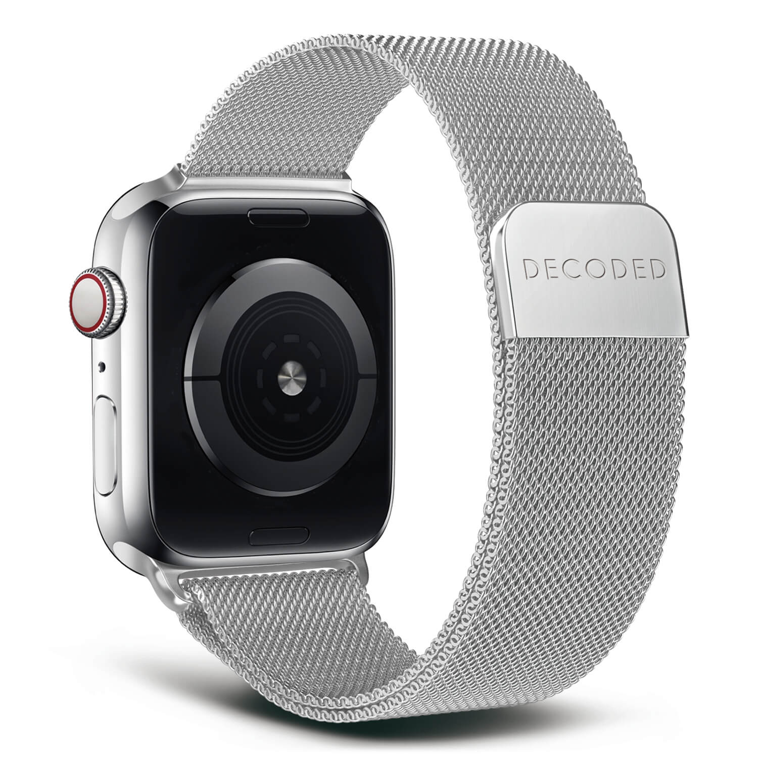 Correa de malla de acero Decoded Traction Strap para Apple Watch