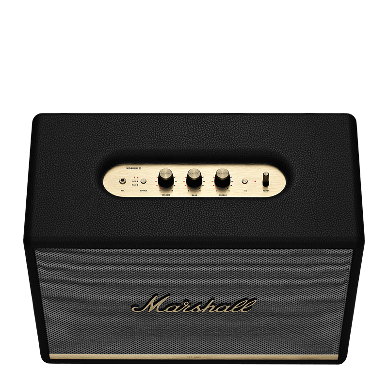 Parlante Bluetooth Marshall Woburn II - Caja con detalles