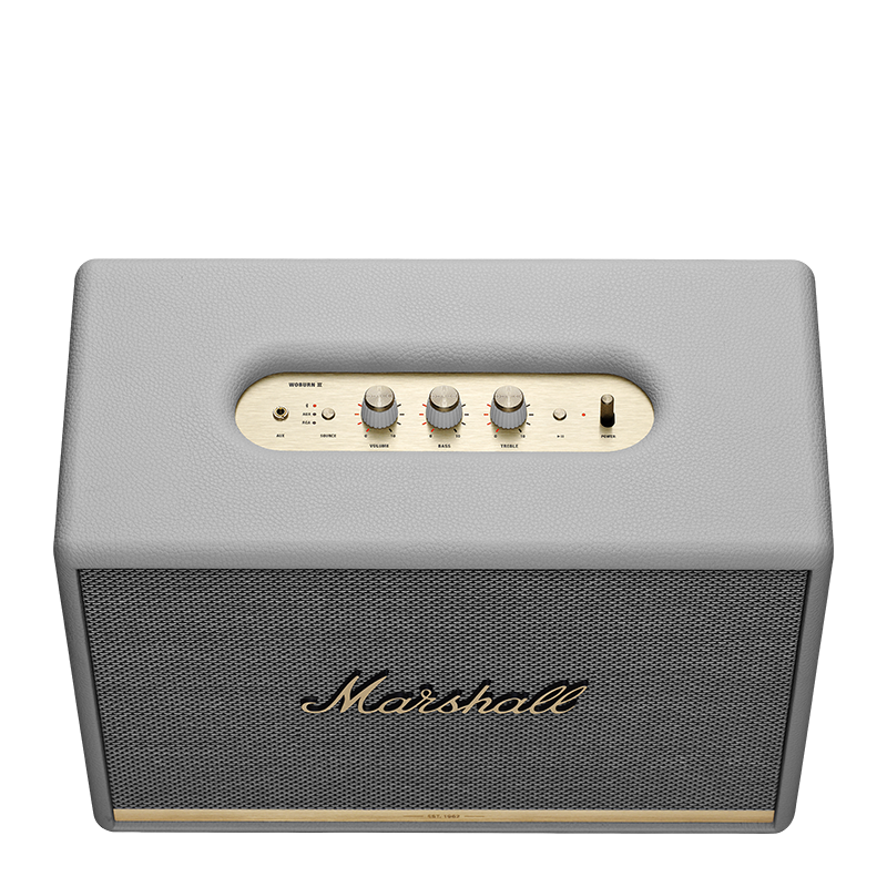 Parlante Bluetooth Marshall Woburn II - Caja con detalles
