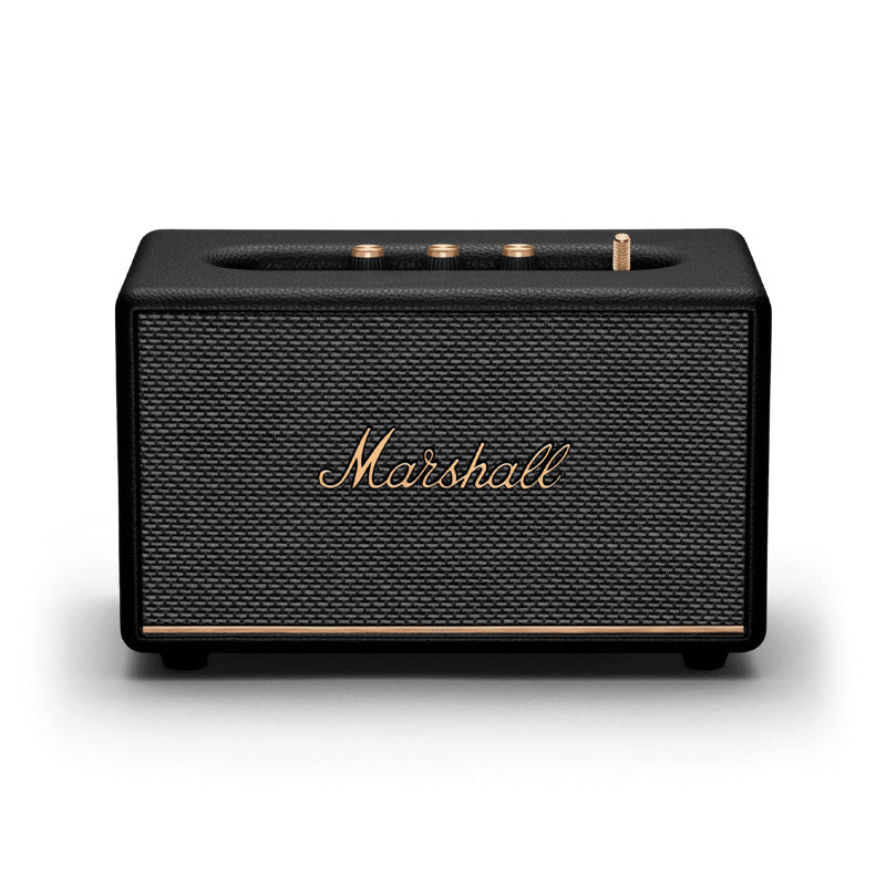 Parlante Bluetooth Marshall Acton III negro - Caja con detalles