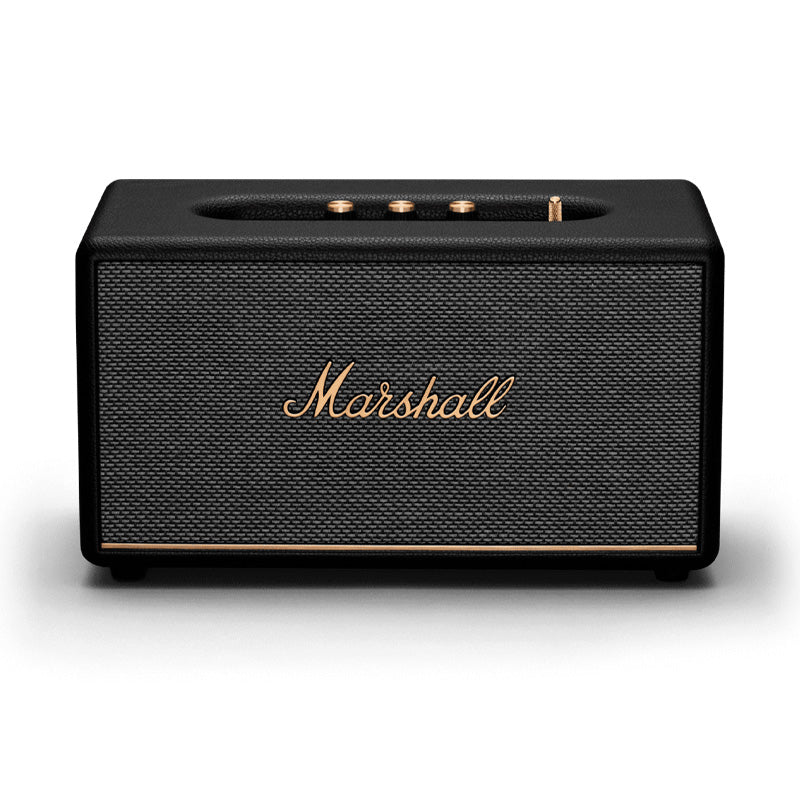 Parlante Bluetooth Marshall Stanmore III negro - Caja con detalles