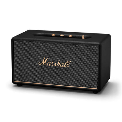 Parlante Bluetooth Marshall Stanmore III negro - Caja con detalles