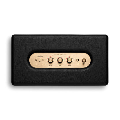 Parlante Bluetooth Marshall Stanmore III negro - Caja con detalles